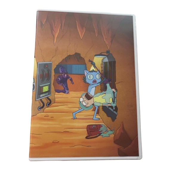 Rick And Morty Season 4 DVD CIB Great Condition Tested Works Uncensored Sleeve - Picture 5 of 11